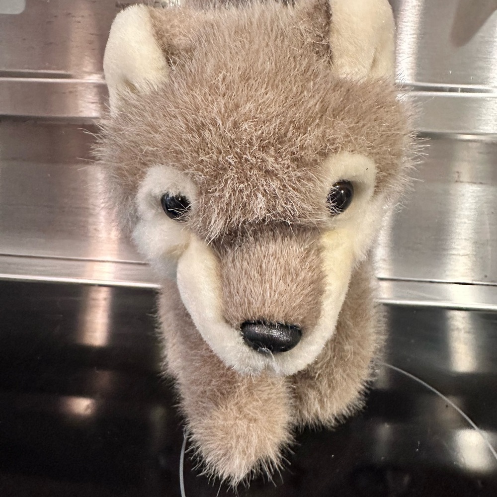 Dakota Husky Plush Gray Wolf Stuffed Animal - Soft Kids Toy